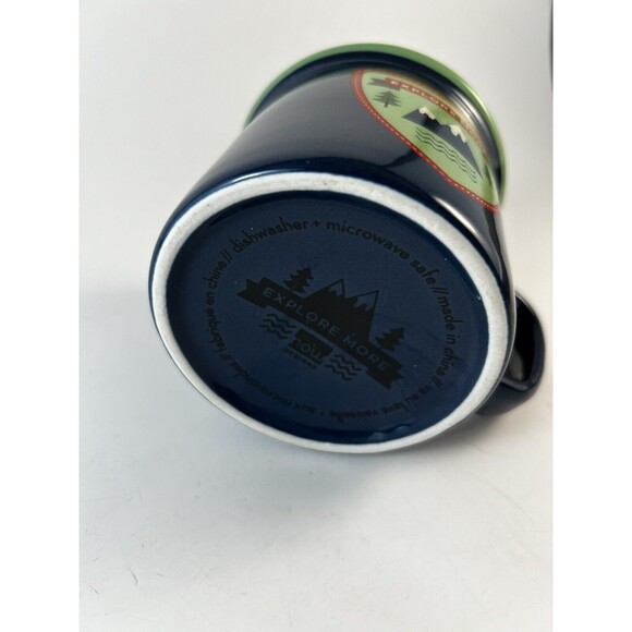 Adventure Mountains Coffee Mug Explore More Green Blue Now Designs - Picture 3 of 3